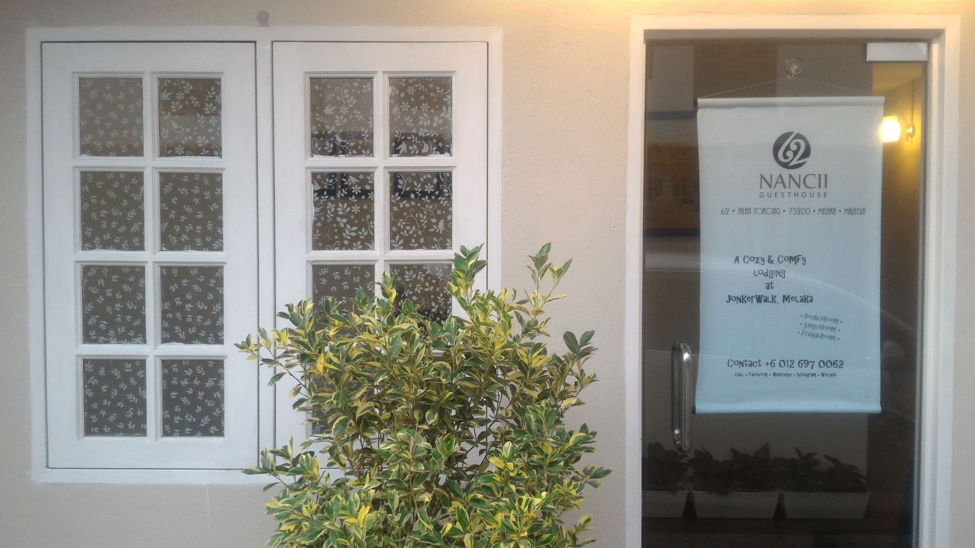 Nancii Guesthouse Malakka Dış mekan fotoğraf